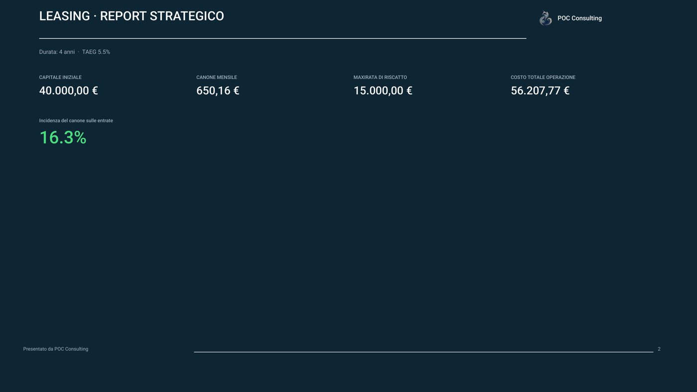 Key figures overview